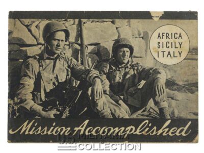 Livret Mission Accomplished Africa Sicily Italy US Army