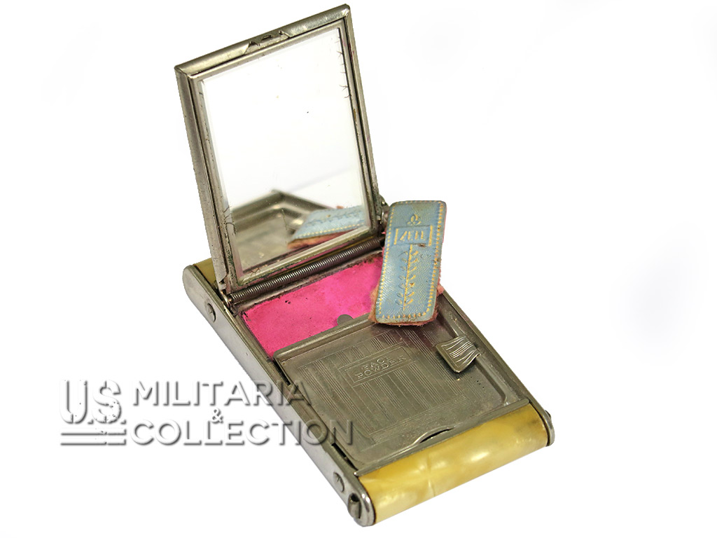 Miroir et houppette Zell