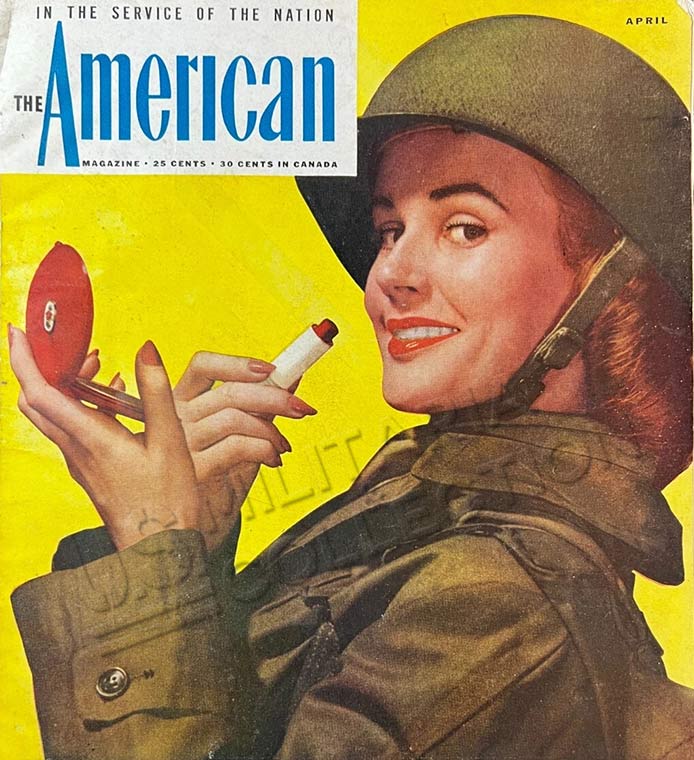 Affiche personnel féminin US WW2