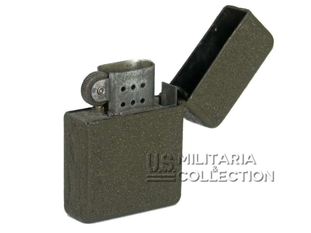 Briquet US Controla finition Green Crackle