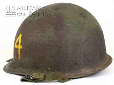 Casque US M1 Schlueter vue de côté