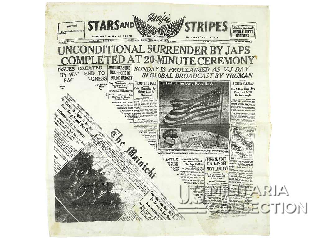 Mouchoir Stars and Stripes vendu dans les vendu dans les PX , Post Exchange