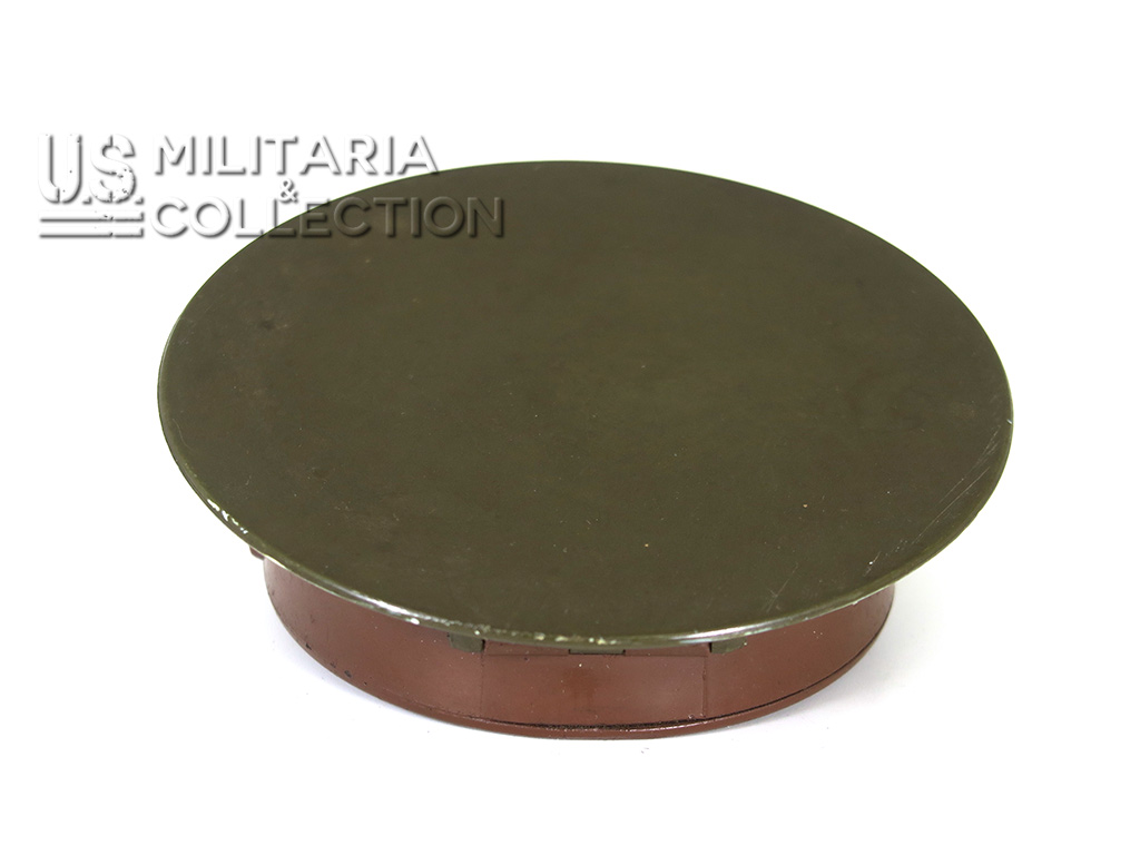 Poudrier Henriette dessus Olive Drab