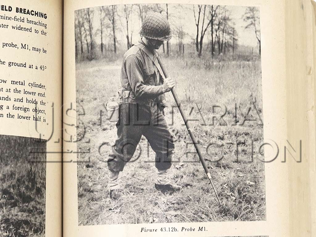 Technique de déminage US Army M1 Probe