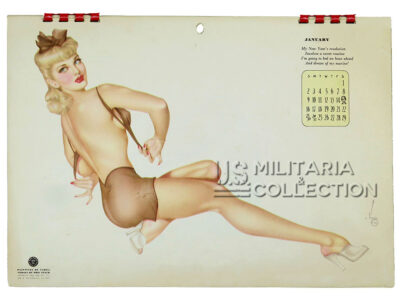 Calendrier Varga 1944 Alberto Vargas
