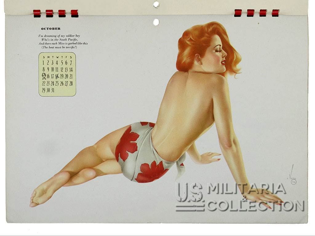 Pin-up Varga octobre 1944