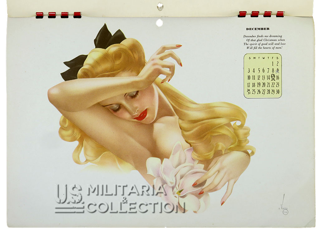 Pin-up Varga décembre 1944