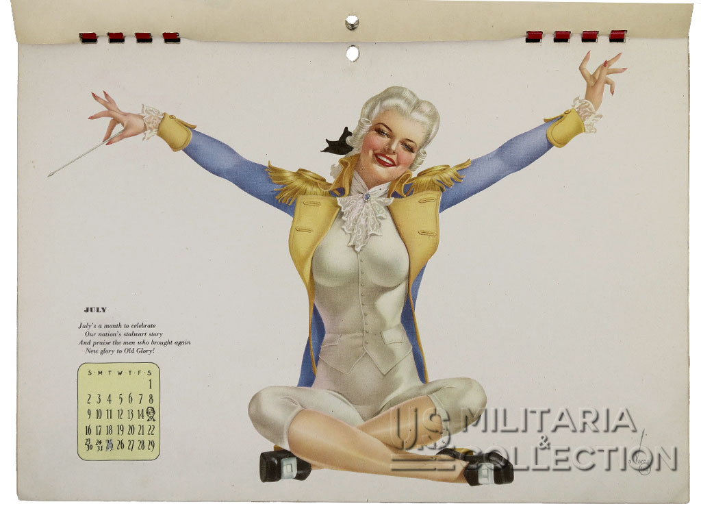 Pin-up Varga juillet 1944
