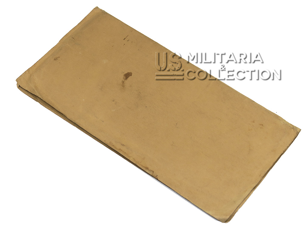 Dos carte routière US Army 1944