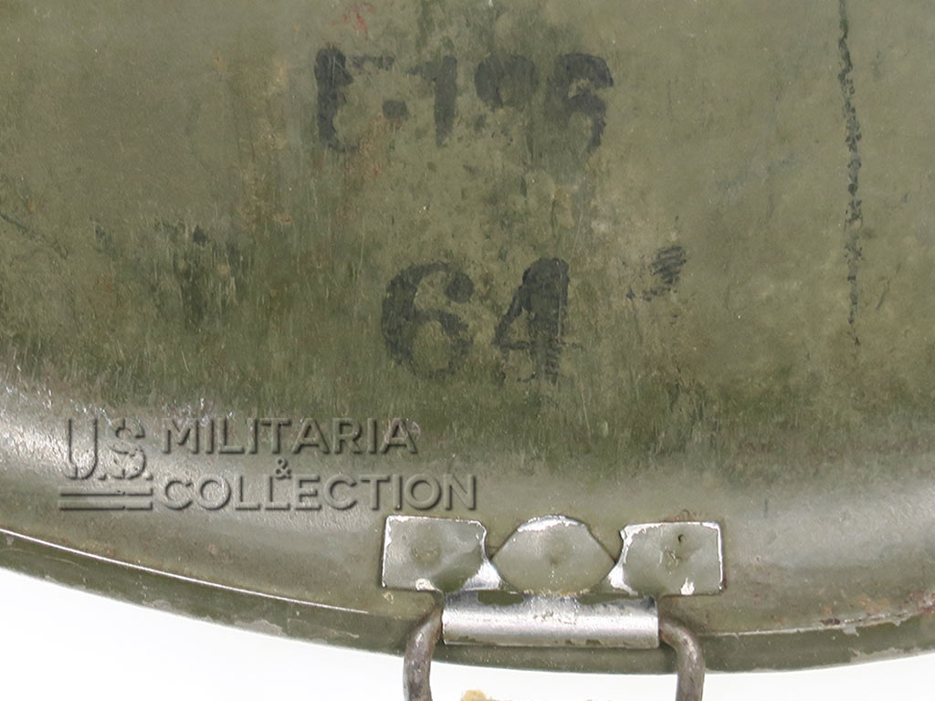 Marquages intérieurs casque M1 officier