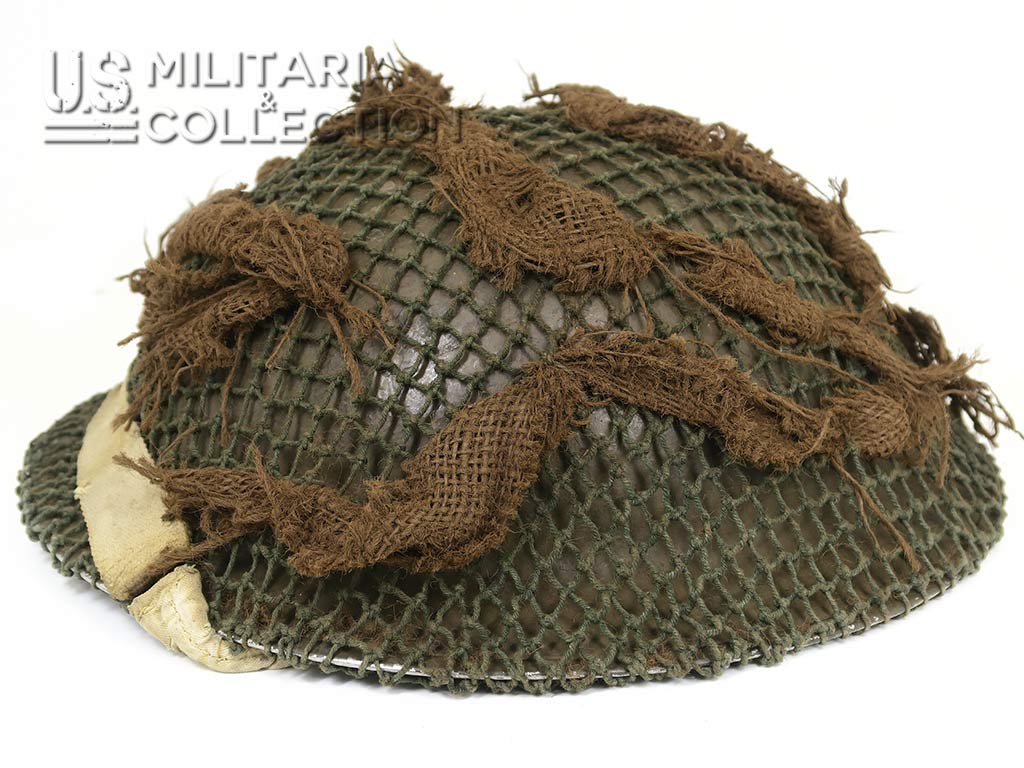 Casque Mk II canadien avec camouflage WW2