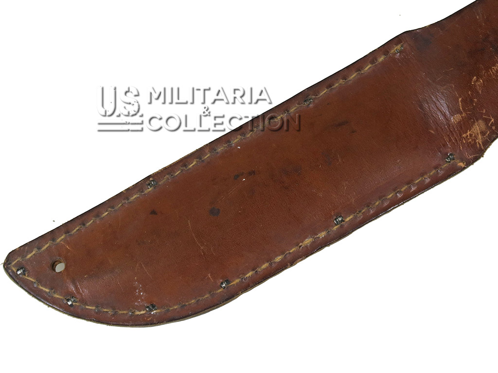 Fourreau cuir couteau américain WW2