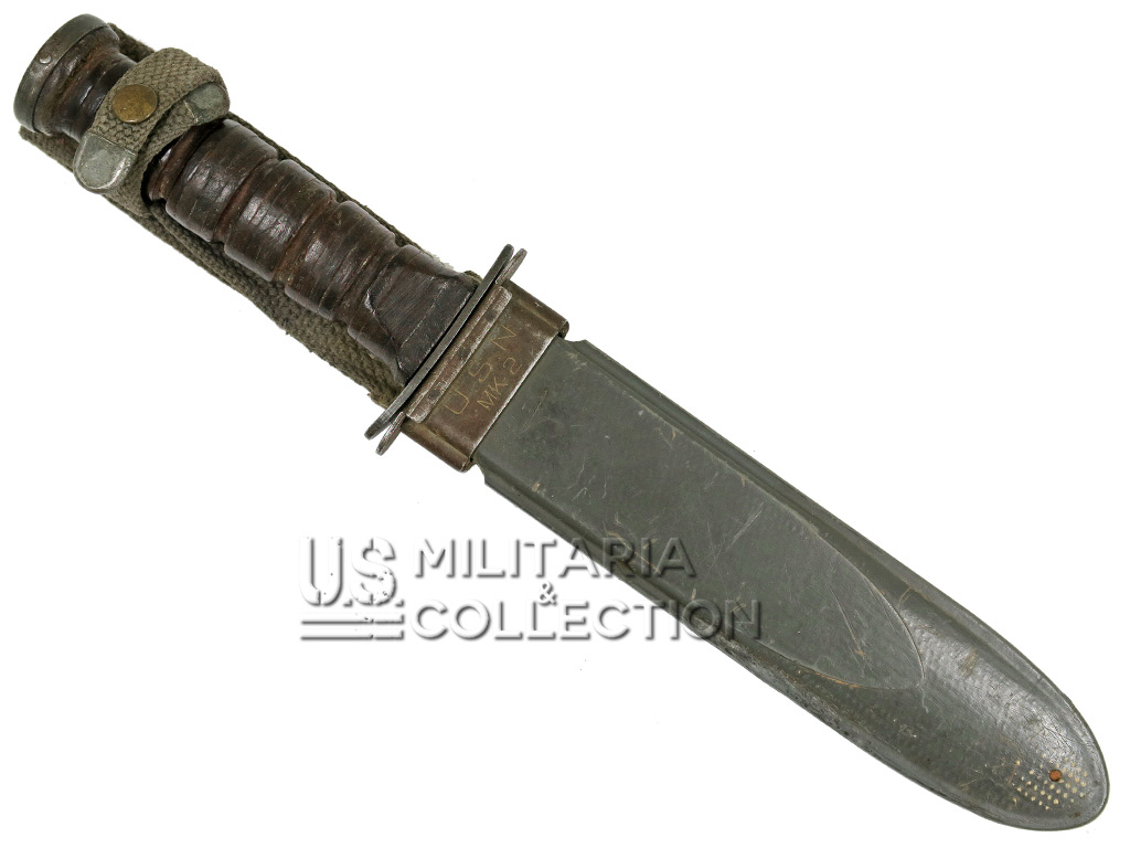 Couteau US Navy MK2 Robeson avec fourreau