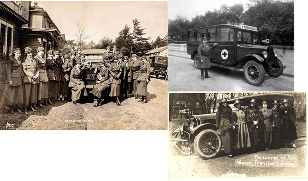Véhicules et conductrices American Red Cross Motor Corps