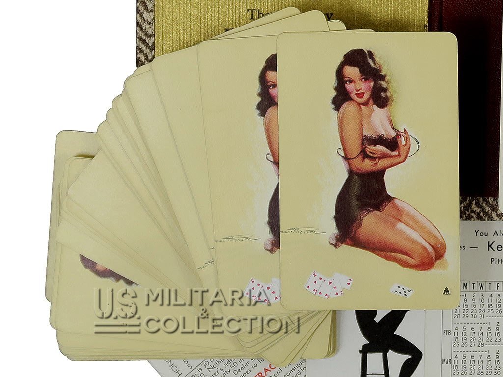 Cartes à jouer Pin-Up US Seconde Guerre mondialeCartes à jouer Pin-Up US Seconde Guerre mondiale
