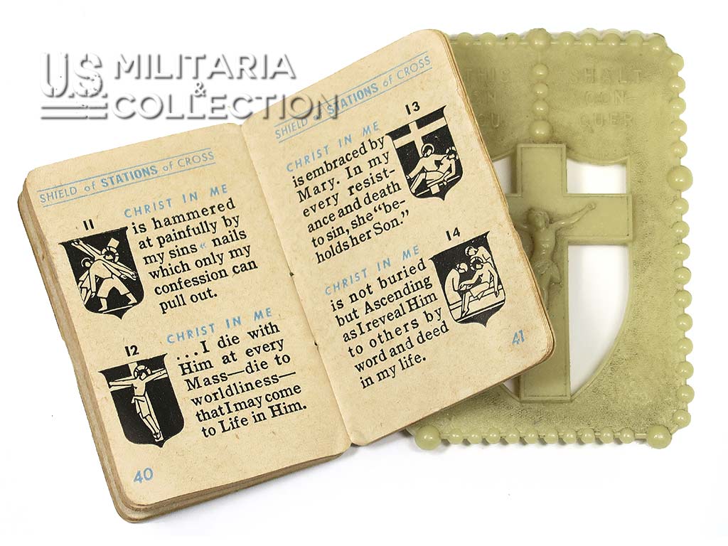 Livret de prière US Army WW2, intérieur illustré