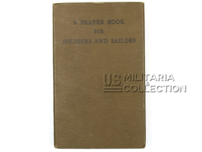 Livre de prières pour soldats et marins US WW2