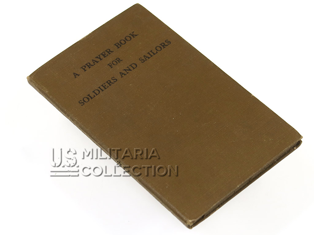 Livre de prières américain Soldiers and Sailors 1941