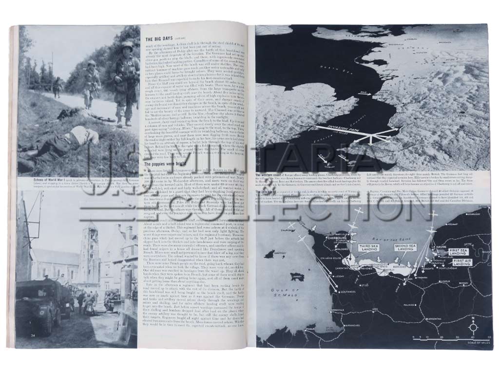 Reportage militaire LIFE, Seconde Guerre mondiale