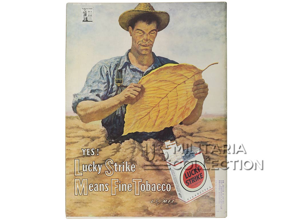 Publicité Lucky Strike, magazine LIFE 1944