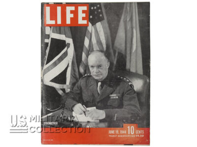 Couverture magazine LIFE Eisenhower, 19 juin 1944