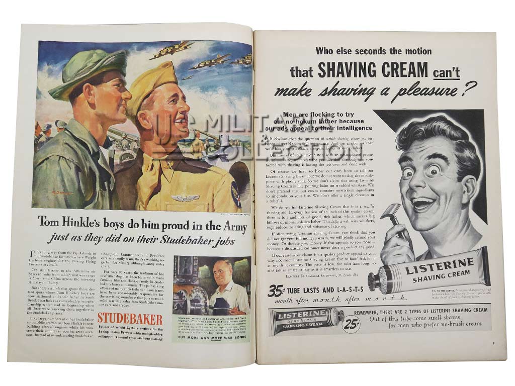 Publicités américaines magazine LIFE 1944