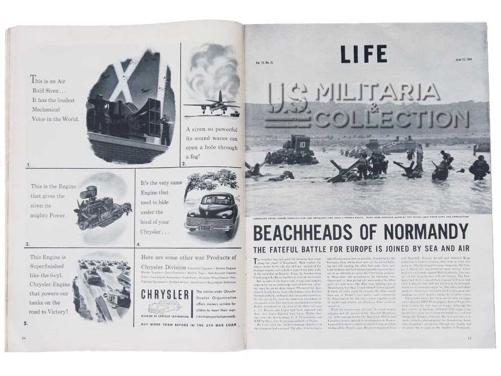 LIFE, reportage Beachheads of Normandy
