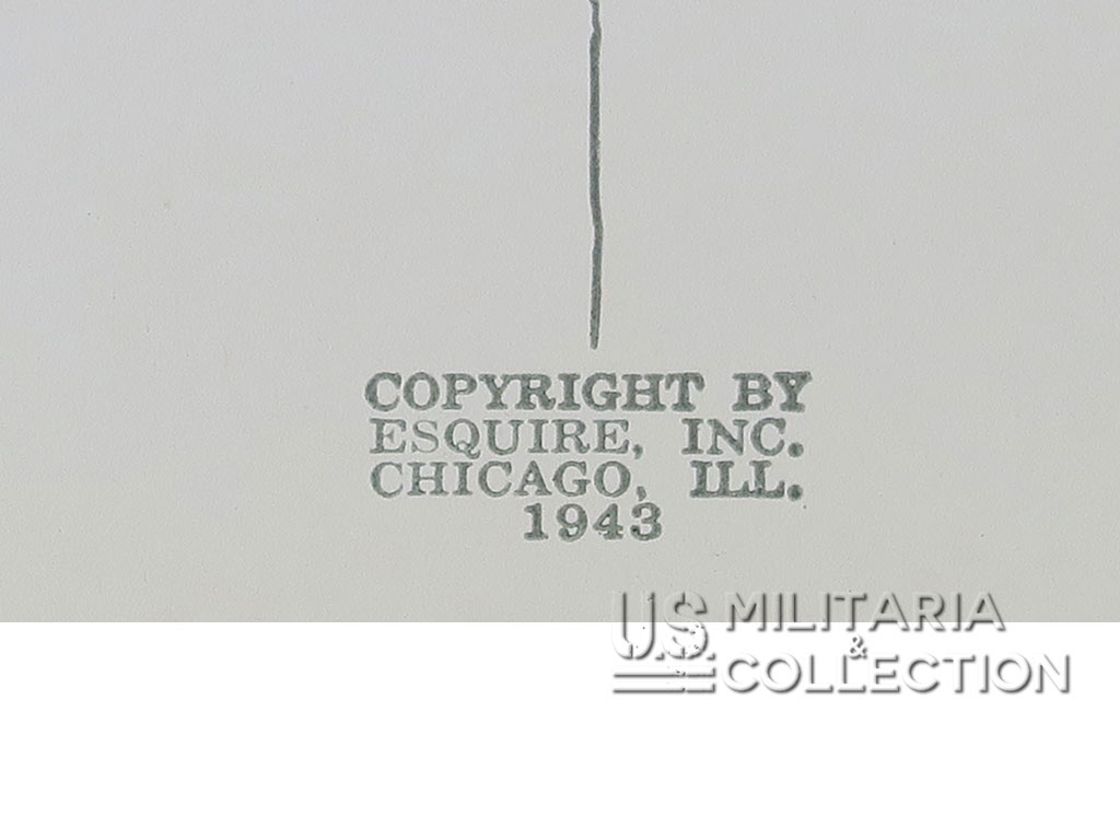 Copyright Esquire Esky-Card 1943