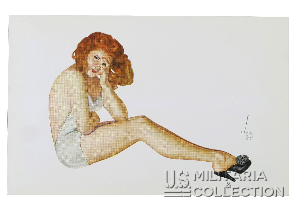 Pin-Up Alberto Vargas Esky-Card 1943