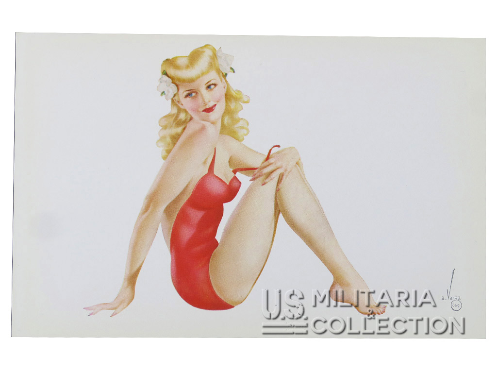 Carte postale Pin-Up Varga Esquire 1943