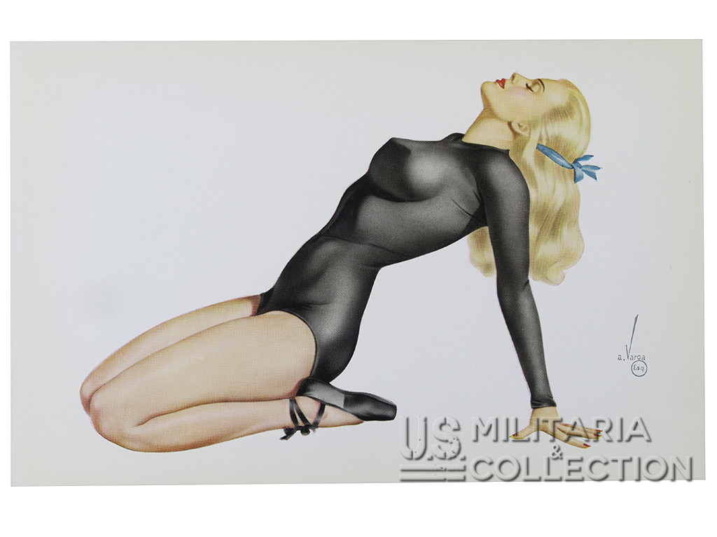 Carte Pin-Up Varga Seconde Guerre mondiale