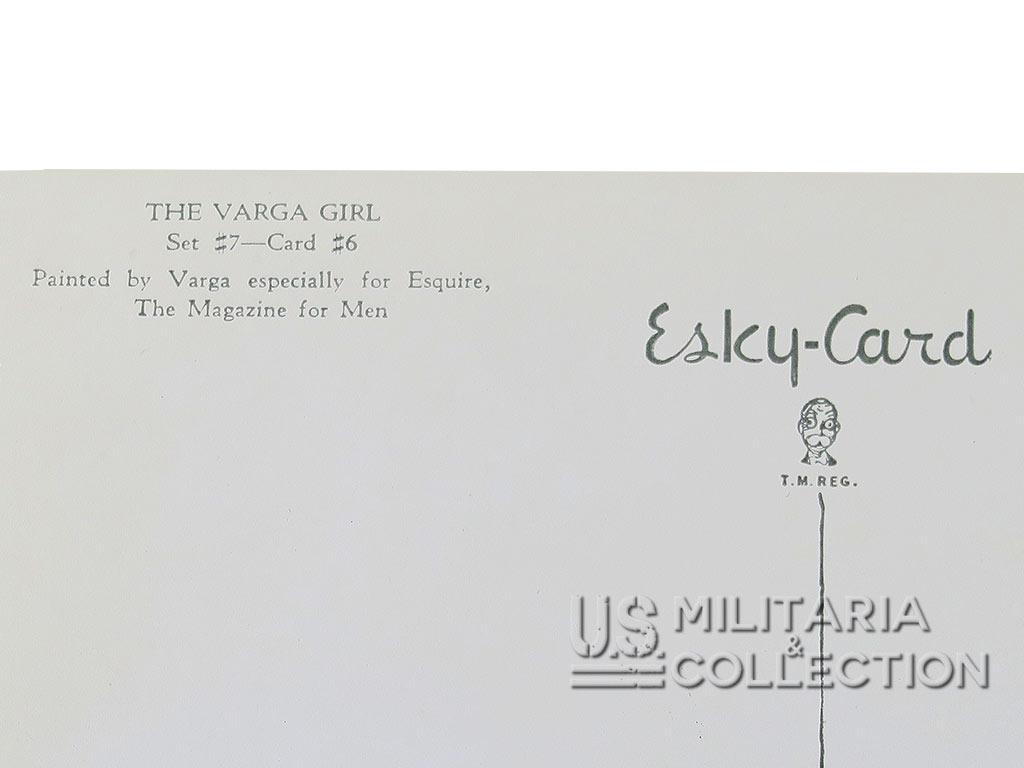 Dos Esky-Card The Varga Girl Set 7
