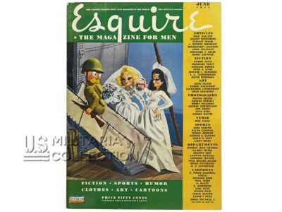 Couverture magazine Esquire juin 1944