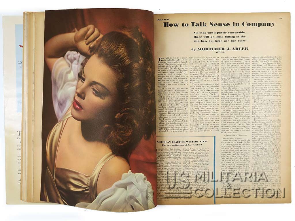 Photo Pin-up magazine Esquire Seconde Guerre mondiale