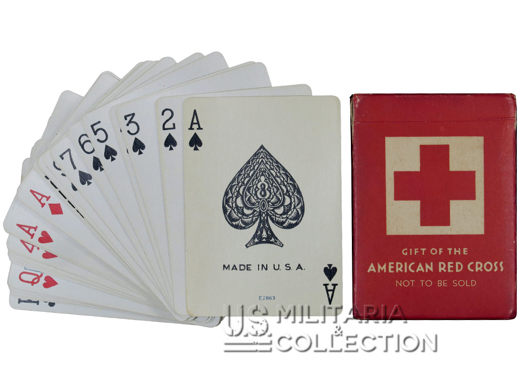 Jeu de cartes American Red Cross
