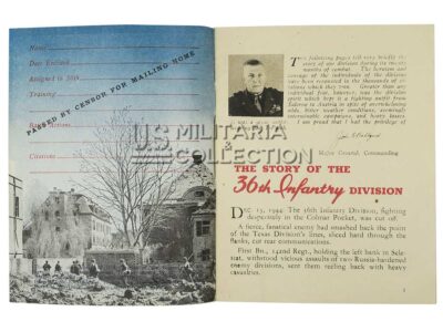 GI Stories 36th Infantry Division Seconde Guerre mondiale