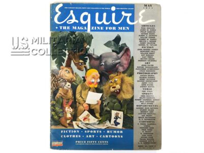 Magazine Esquire, mai 1944 avec affiche pin-up