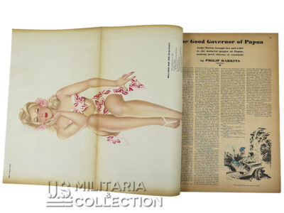 Magazine Esquire, mai 1944 avec affiche pin-up