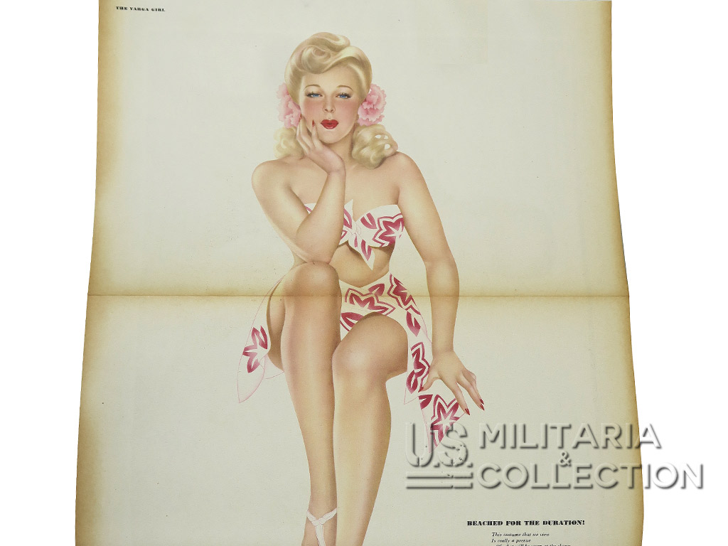 Magazine Esquire, mai 1944 avec affiche pin-up