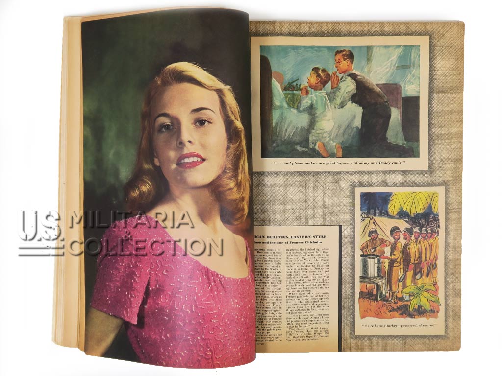 Magazine Esquire, mai 1944 avec affiche pin-up