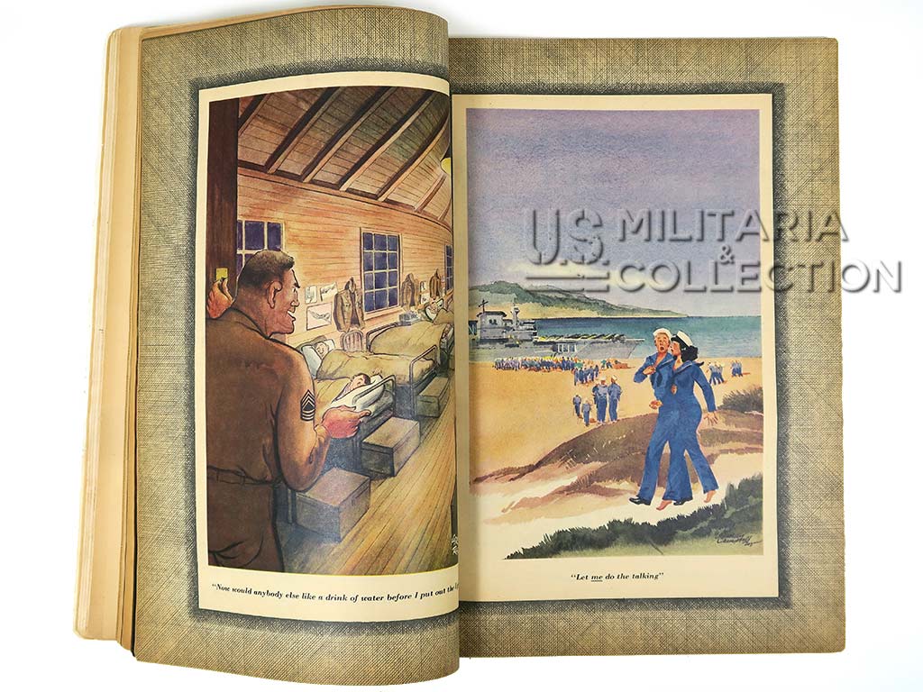 Magazine Esquire, mai 1944 avec affiche pin-up