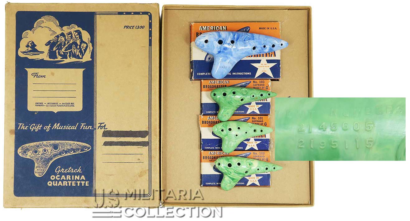 Coffret Ocarina Gretsch GI 1944