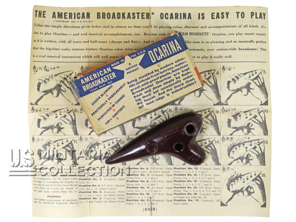 Ocarina Gretsch avec boîte et notice