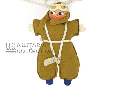 Poupée parachutiste américaine Seconde Guerre mondiale