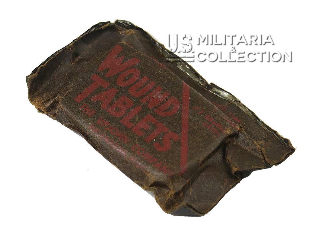 Paquet de sulfadiazine Upjohn médical US WW2